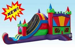 (1) Extreme Castle Combo w/ Double Lanes- DRY (1) Extreme Castle Combo w/ Double Lanes- DRY