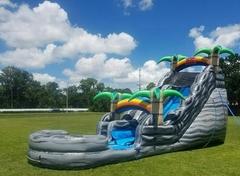 (8a) 19ft Boulder Springs Water Slide w/ POOL (8a) 19ft Boulder Springs Water Slide w/ POOL