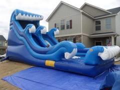(7) 20ft Wave Splash Water Slide (7) 20ft Wave Splash Water Slide